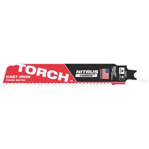 Snabb leverans Milwaukee TCT TORCH NITRUS Tigersågblad